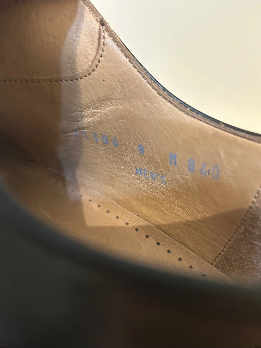 Cole Haan Black & Brown Leather Brogue Oxford Shoes